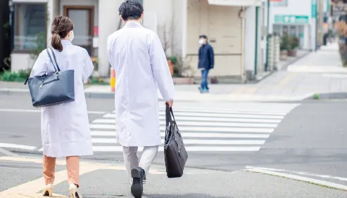 医師の訪問